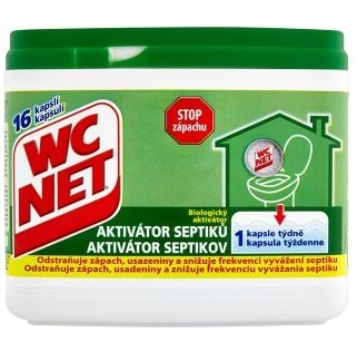 WC NET aktivátor septiků 16 sáčků - Zahradní a sezónní produkty Septik a kompost